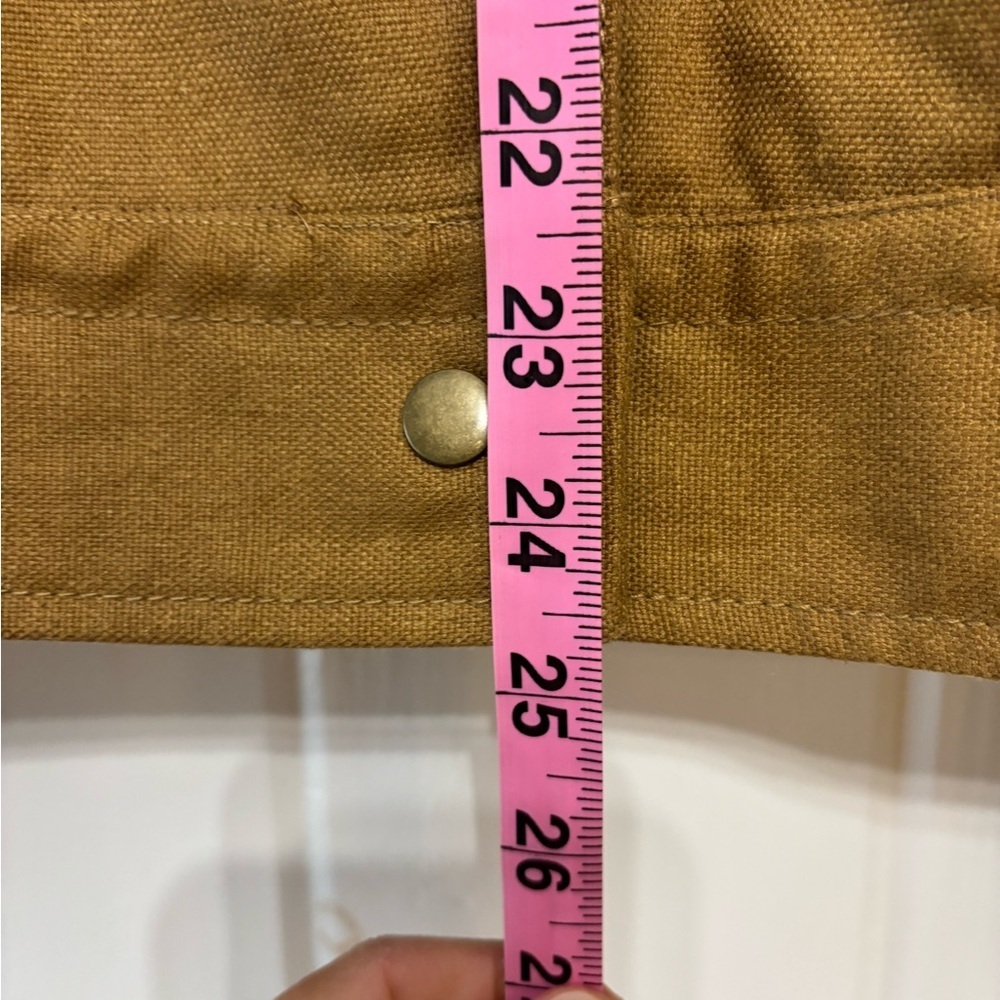 Banana Republic Amelia flight jacket caramel apple Hemp Bomber Cropped XL - Picture 6 of 8
